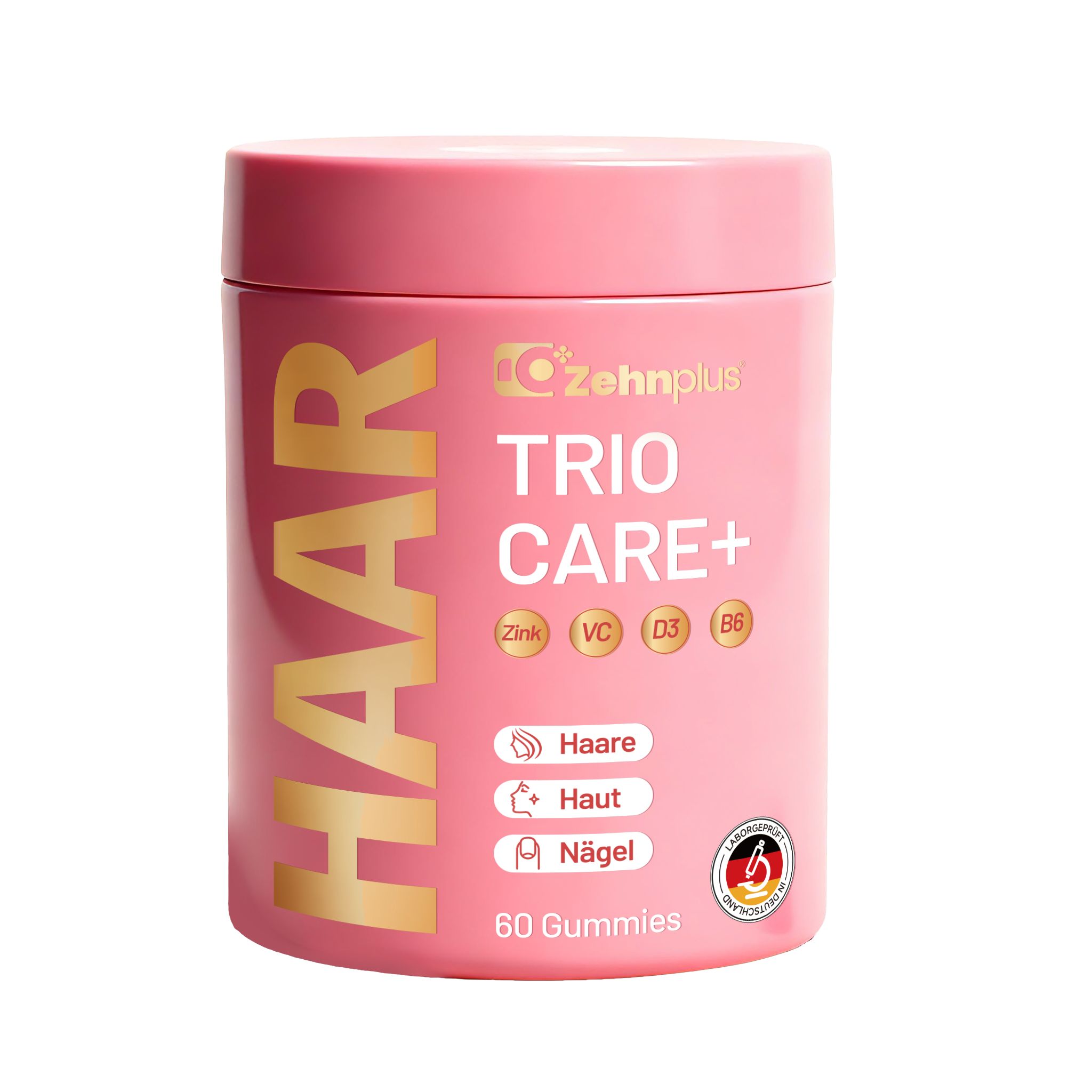 Zehnplus Trio Care Kapseln 60 St Gummibärchen