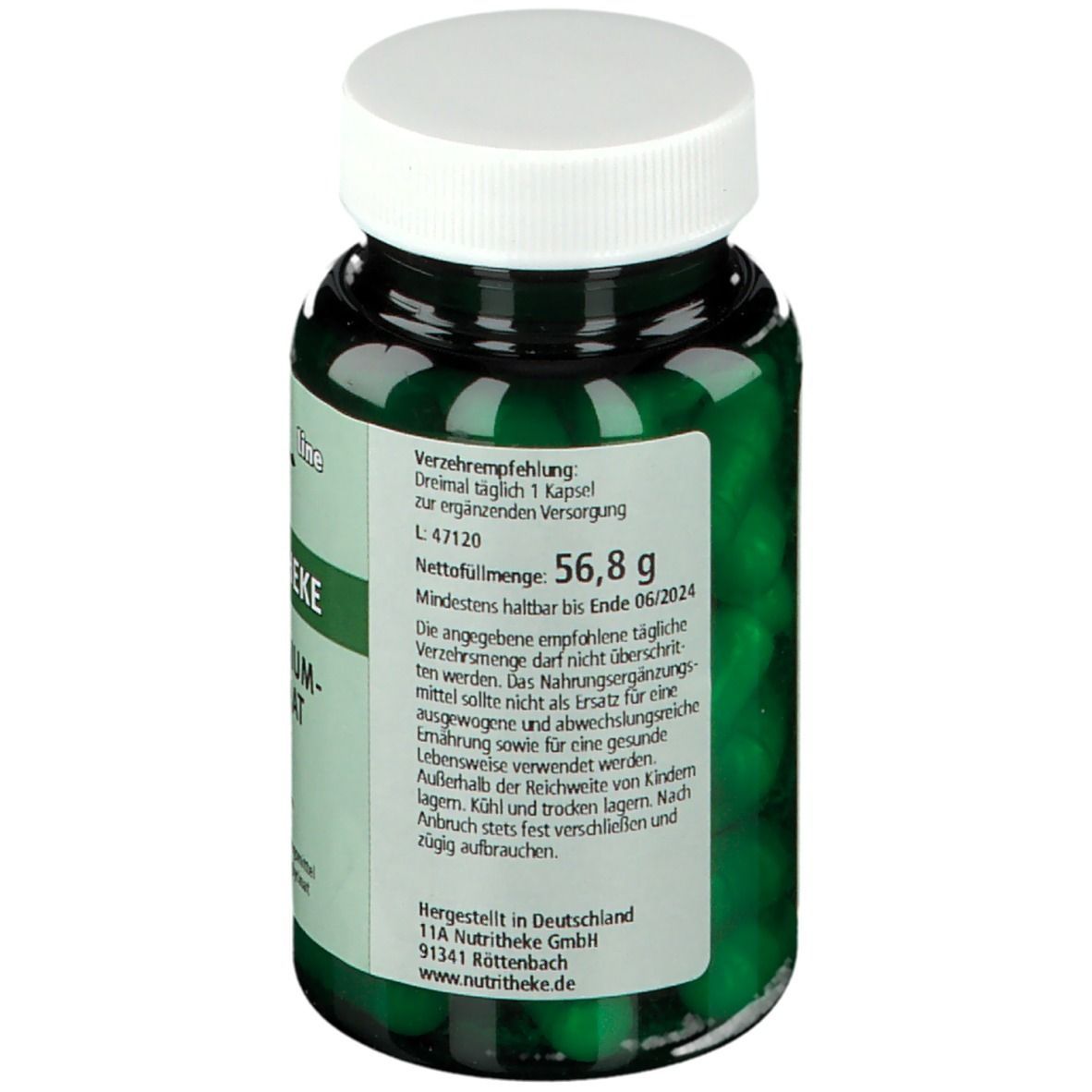 Magnesium Glycinat Kapseln 60 St