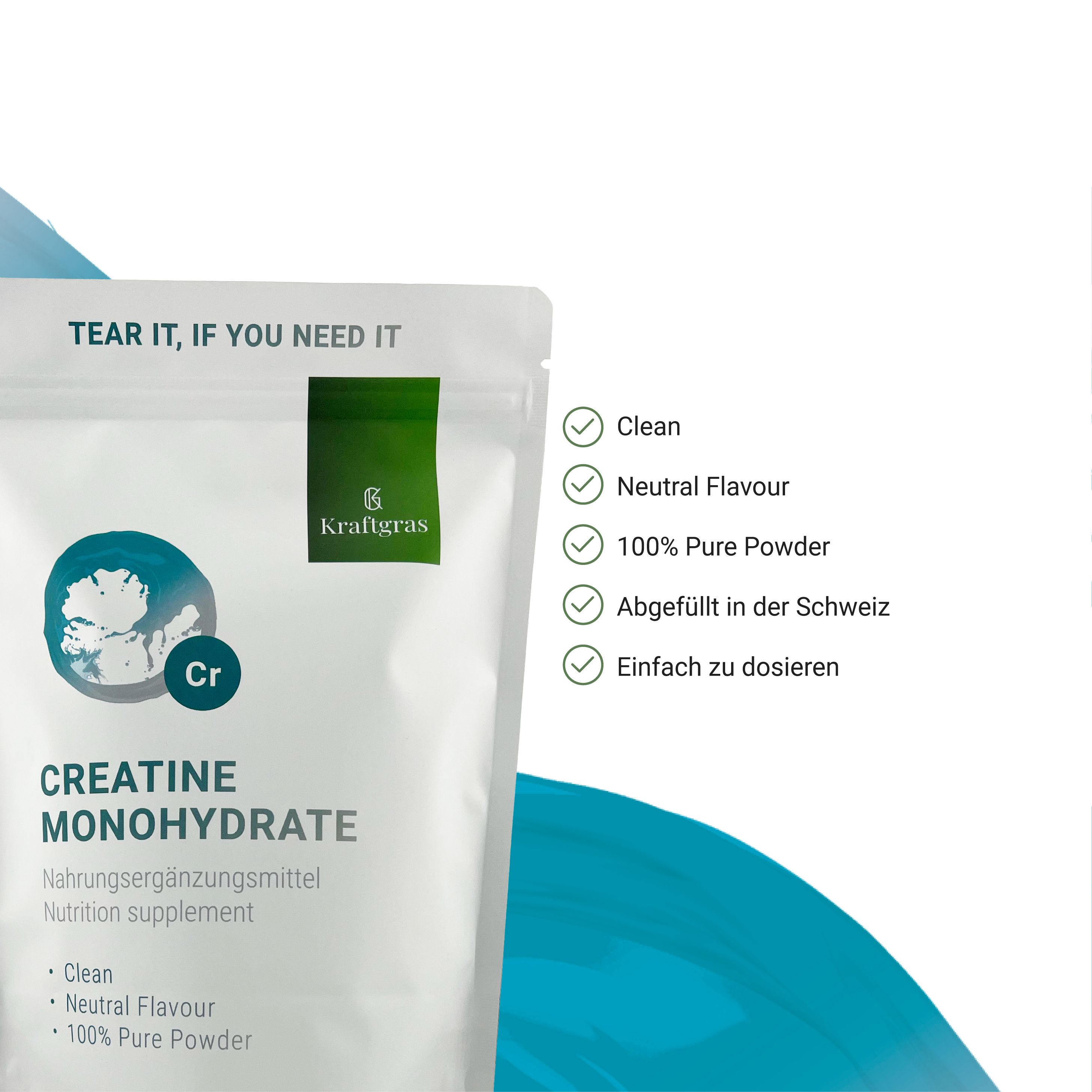 Kraftgras Creatine Monohydrate