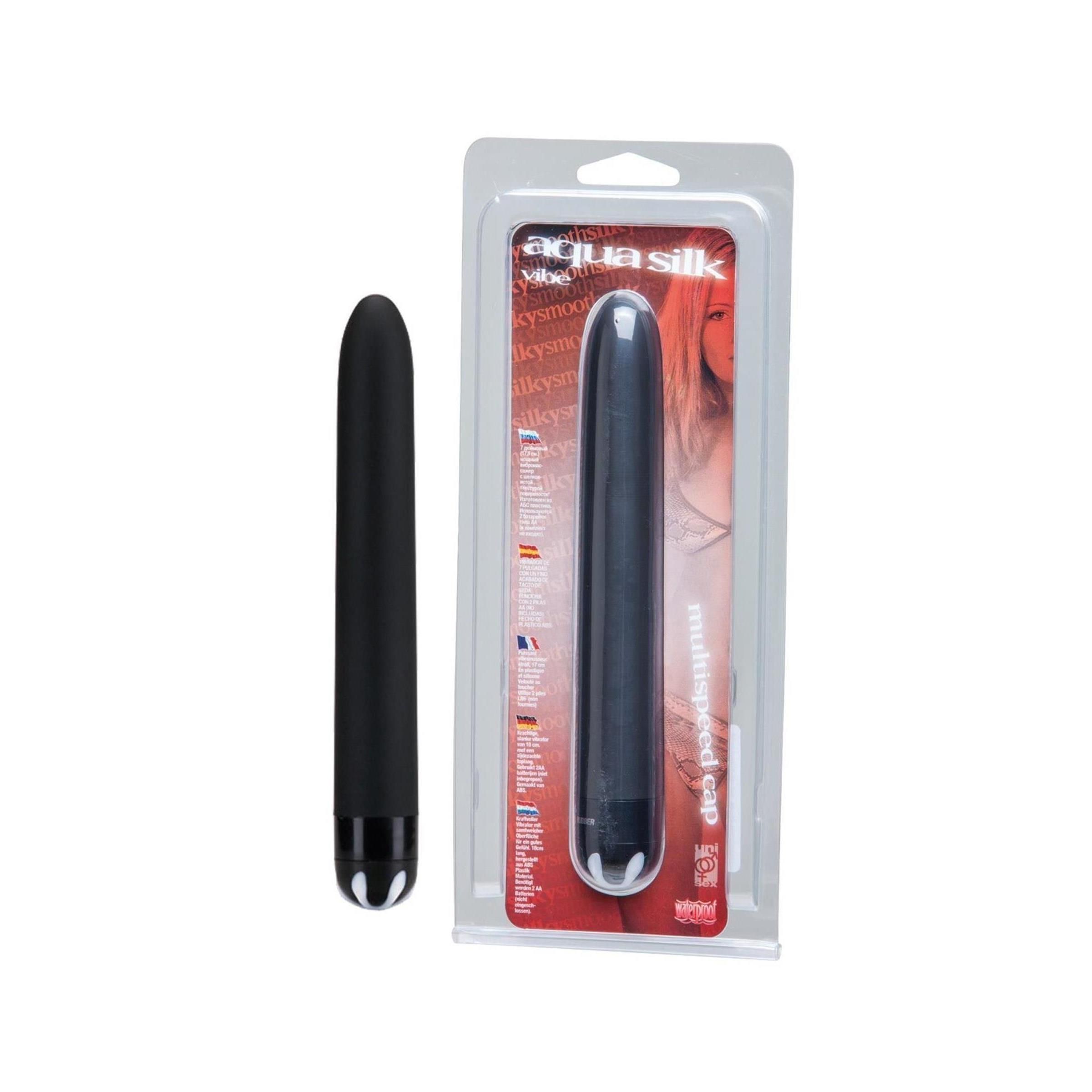 Aqua Silk Vibrator 15cm