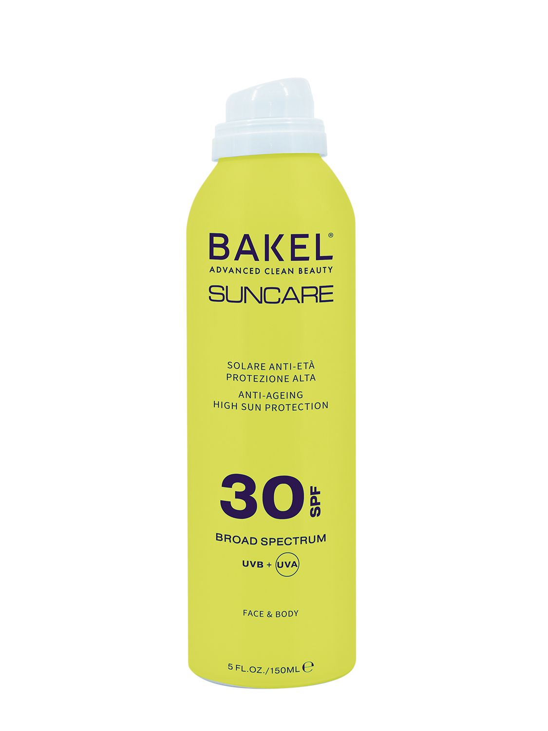 Bakel Solare Spray Viso E Corpo Spf 30