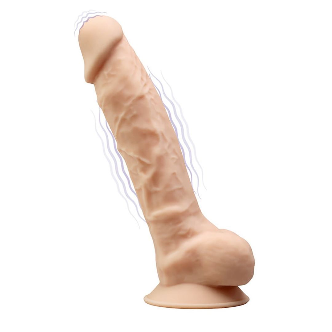 Naturvibrator "8" Model 1" mit Saugfuß | 10 Vibrationsmodi | Silexd