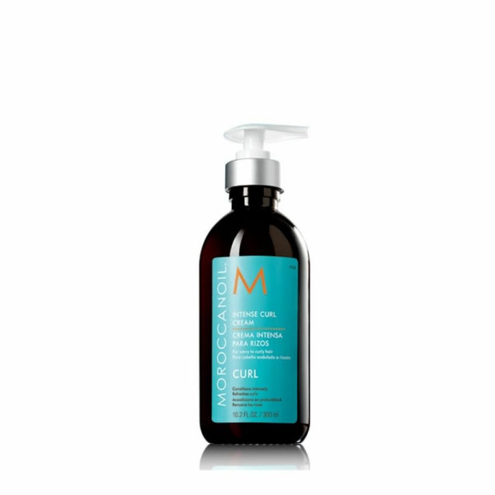 Braune Flasche mit Pumpe. Türkisfarbenes Etikett mit Produktnamen und Marke. Enthält 300 ml.