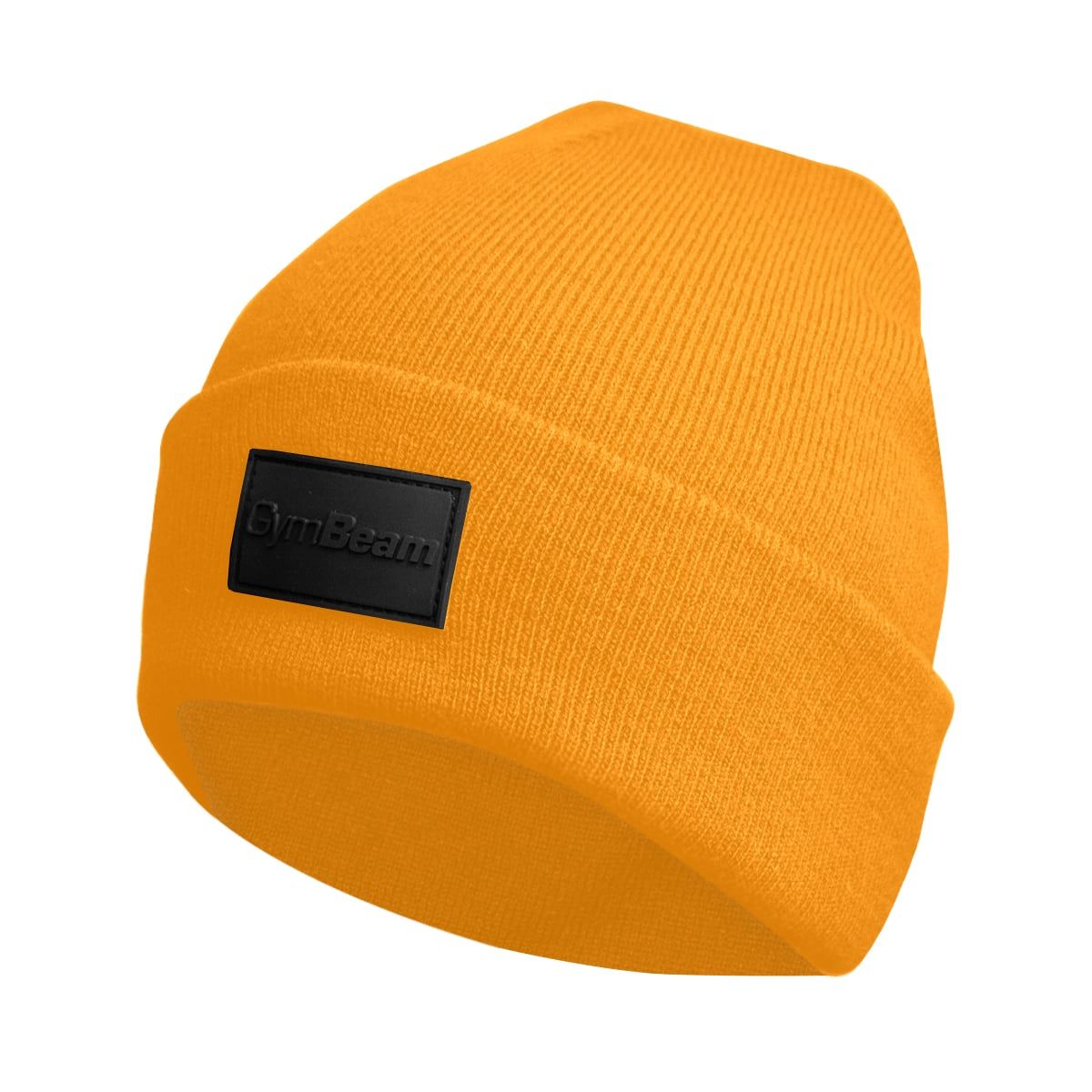 Mütze Unisex aus Acrylstrick Mustard 1 St