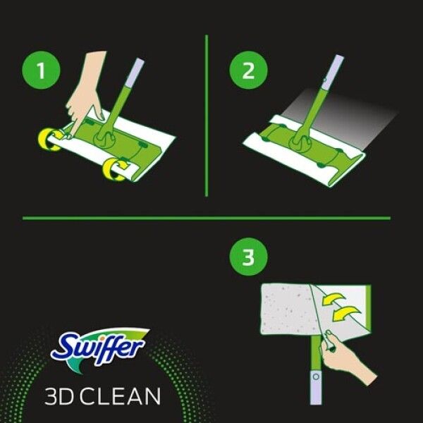 Swiffer Starter Kit Bodenpflege + Nachfüllpackung