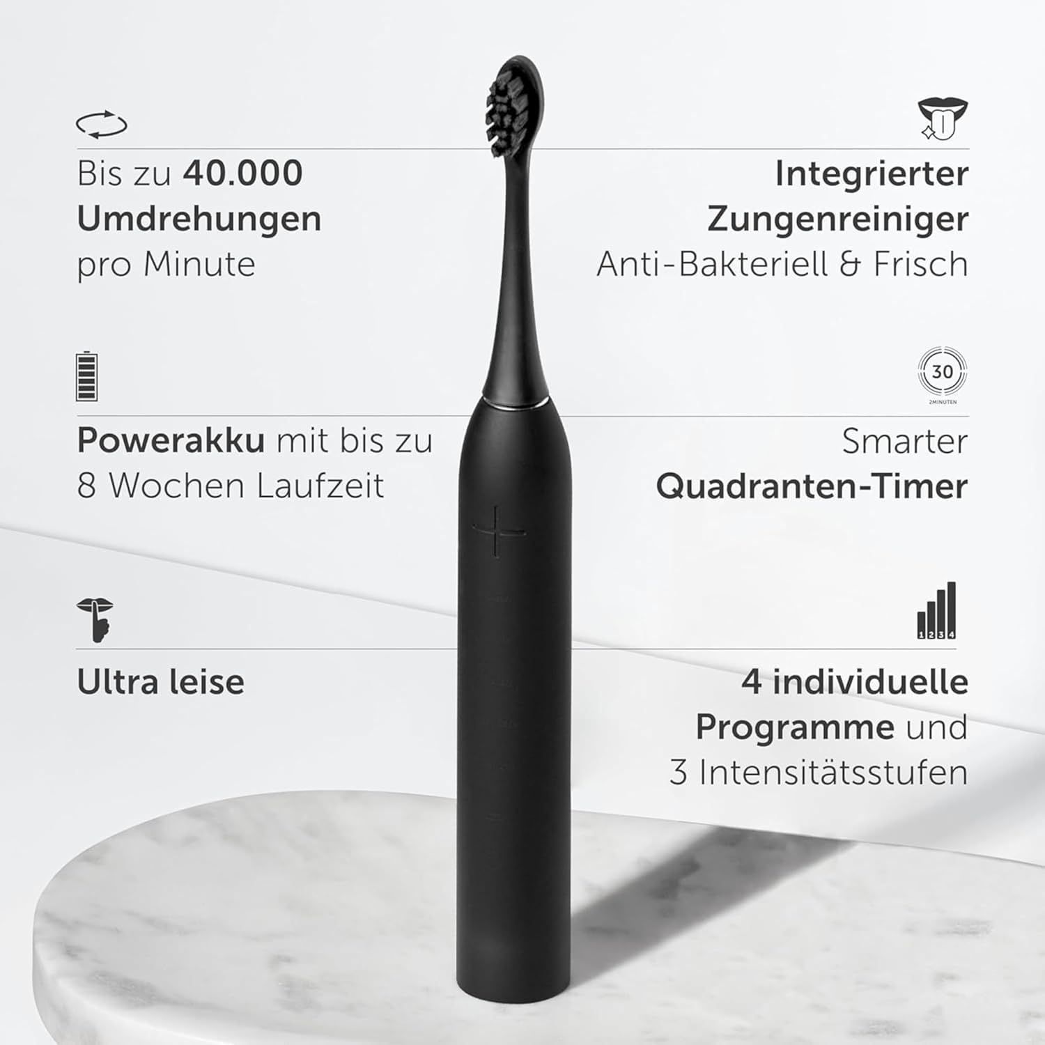 Wondersmile Travel Care Bundle Ultimate Black - Testsieger - 100 Tage risikofrei testen
