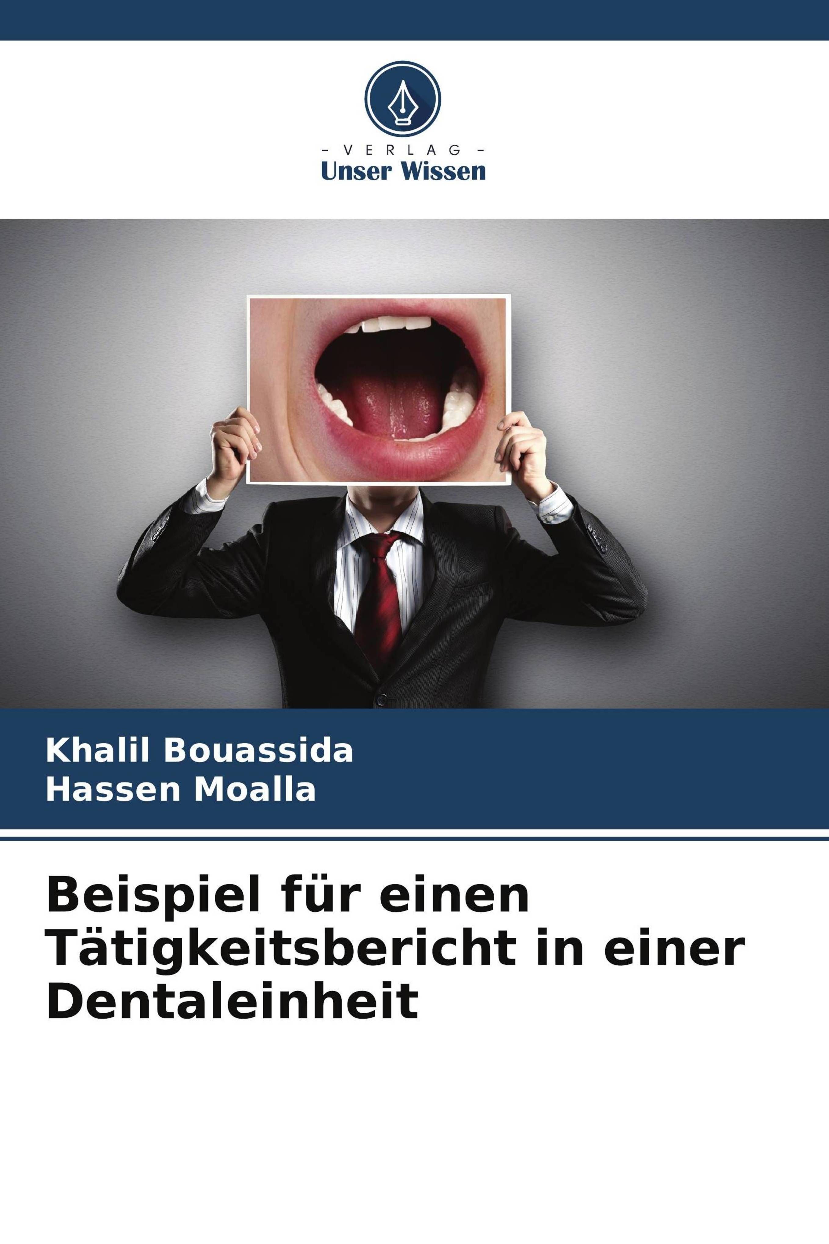Beispiel für einen Tätigkeitsbericht in einer Dentaleinheit DE