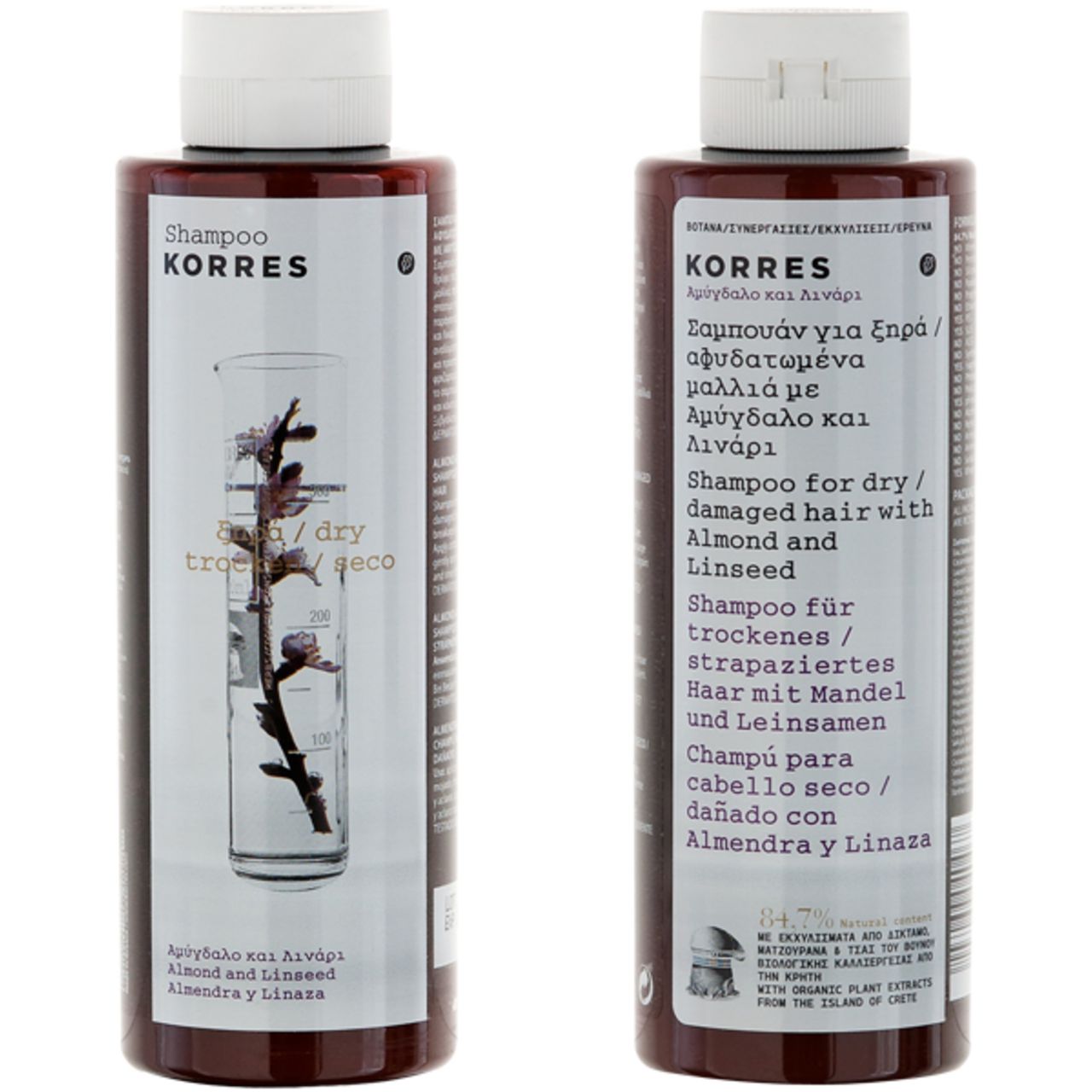 Korres, Almond & Linseed Shampoo 250 ml