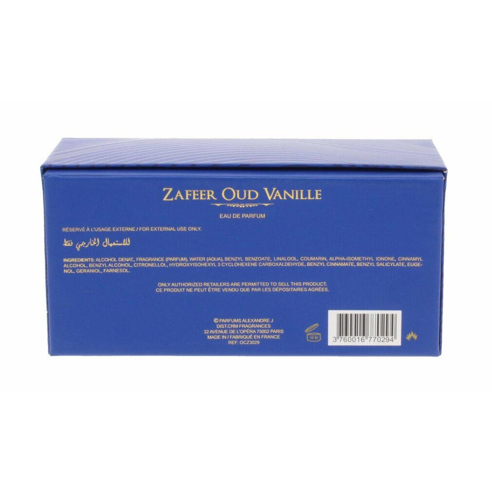 Alexandre.j The Collector Zafeer Oud Vanille Edp Spray