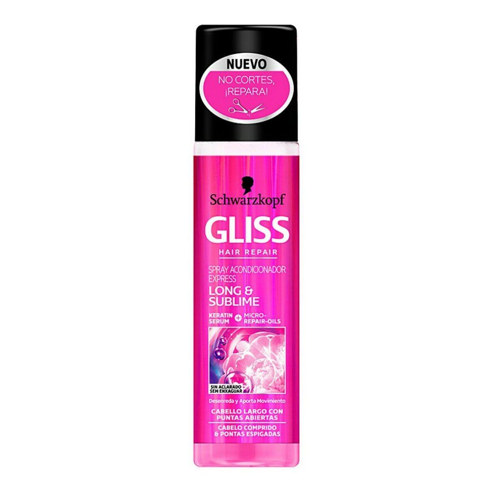 gliss long & sublime acondicionador express