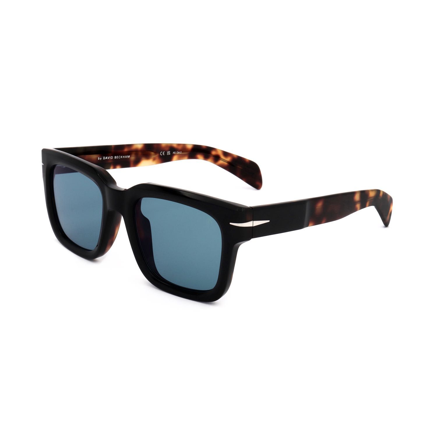 David Beckham occhiali da sole uomo DB 7100/S black mottled dark brown