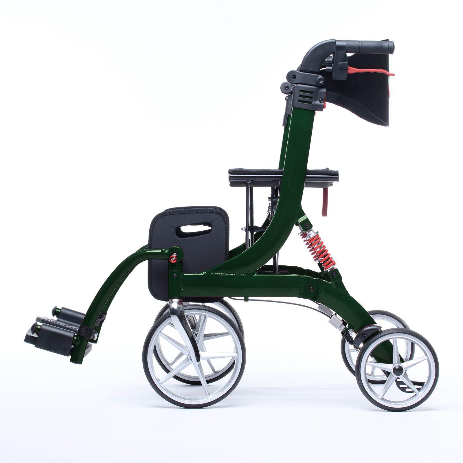 2 in 1 Rollator SPRING VARIO mit Rollstuhl Funktion | Bescomedical