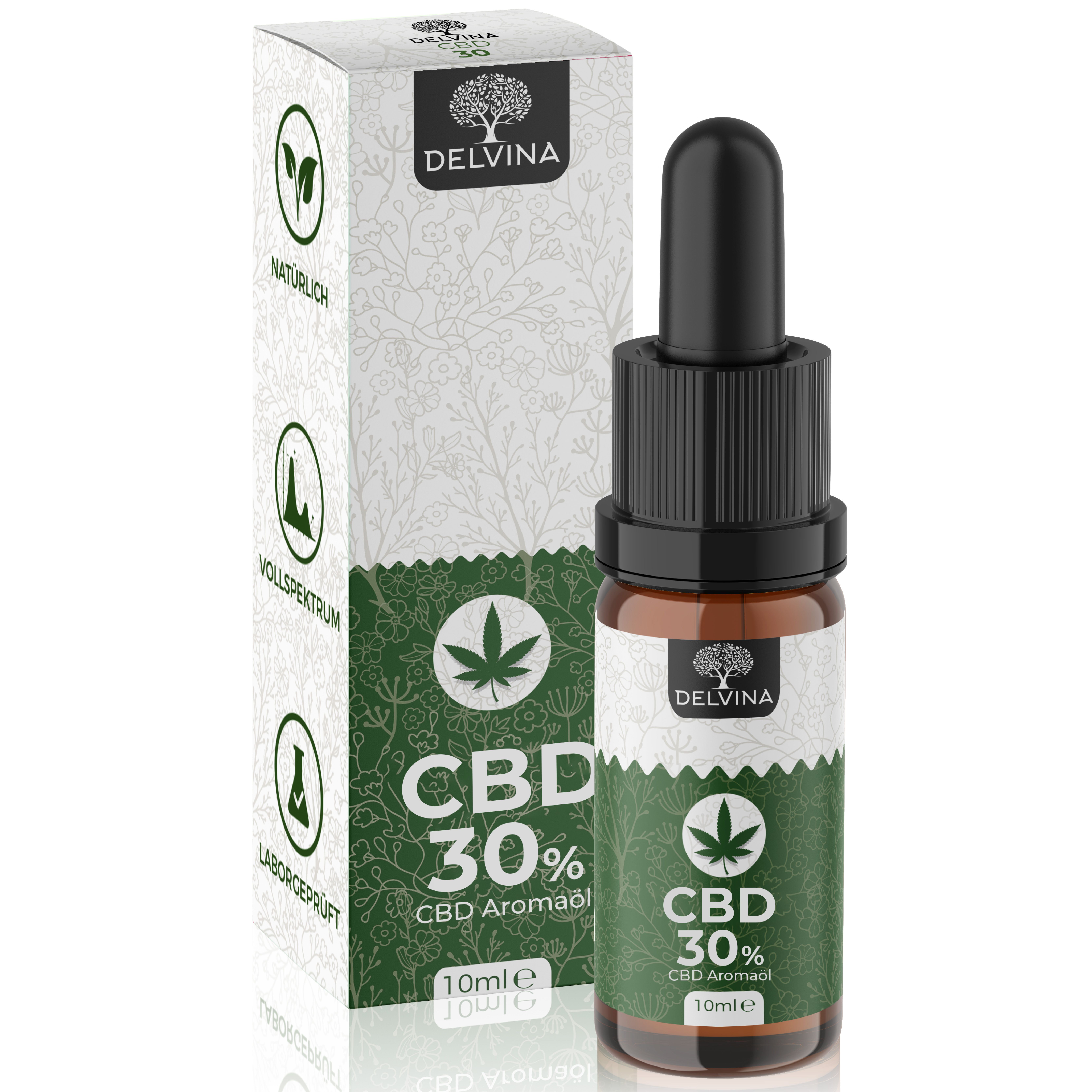 Delvina CBD Öl 30% Vollspektrum