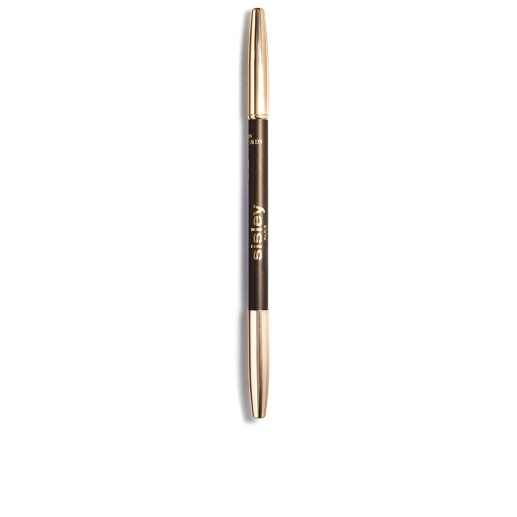 Sisley Phyto-Khol Perfect Eyeliner, braun, mit goldener Kappe. Goldene Enden.