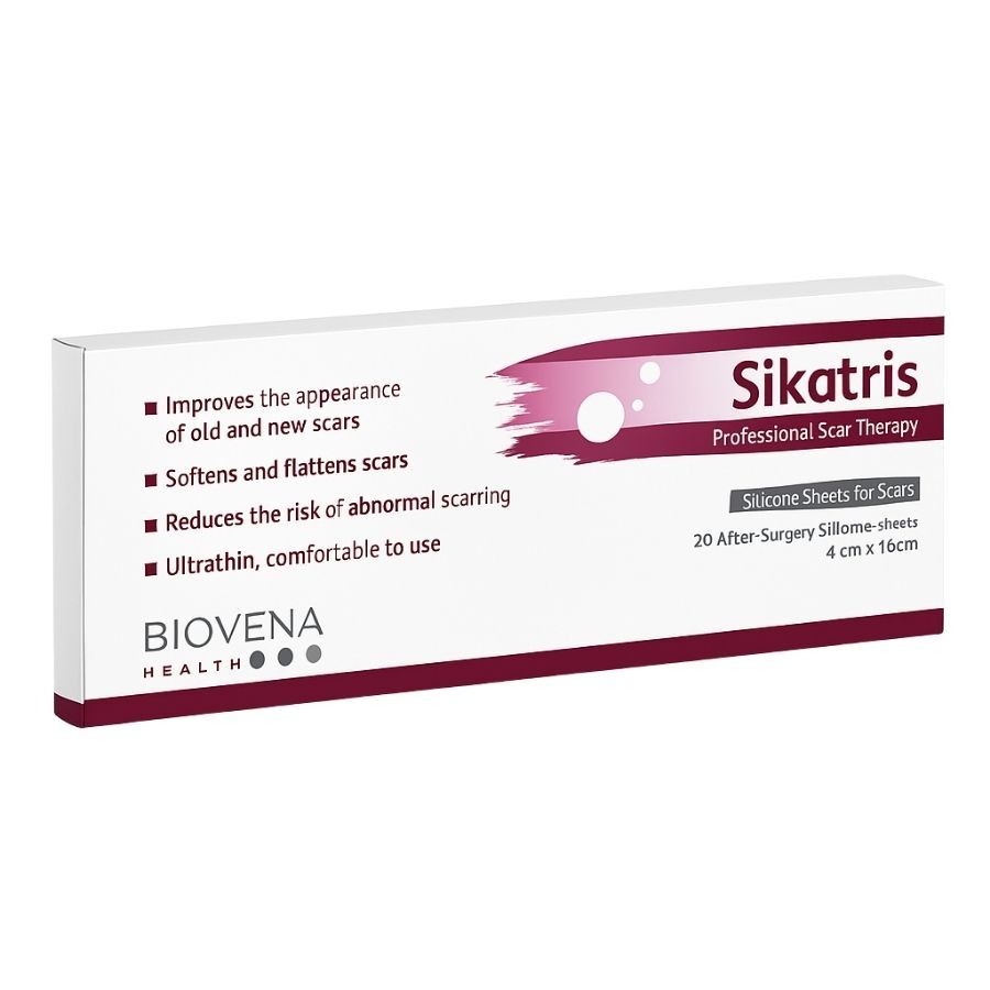 Biovena Health Sikatris Silikonpflaster 5 cm x 30 1 St