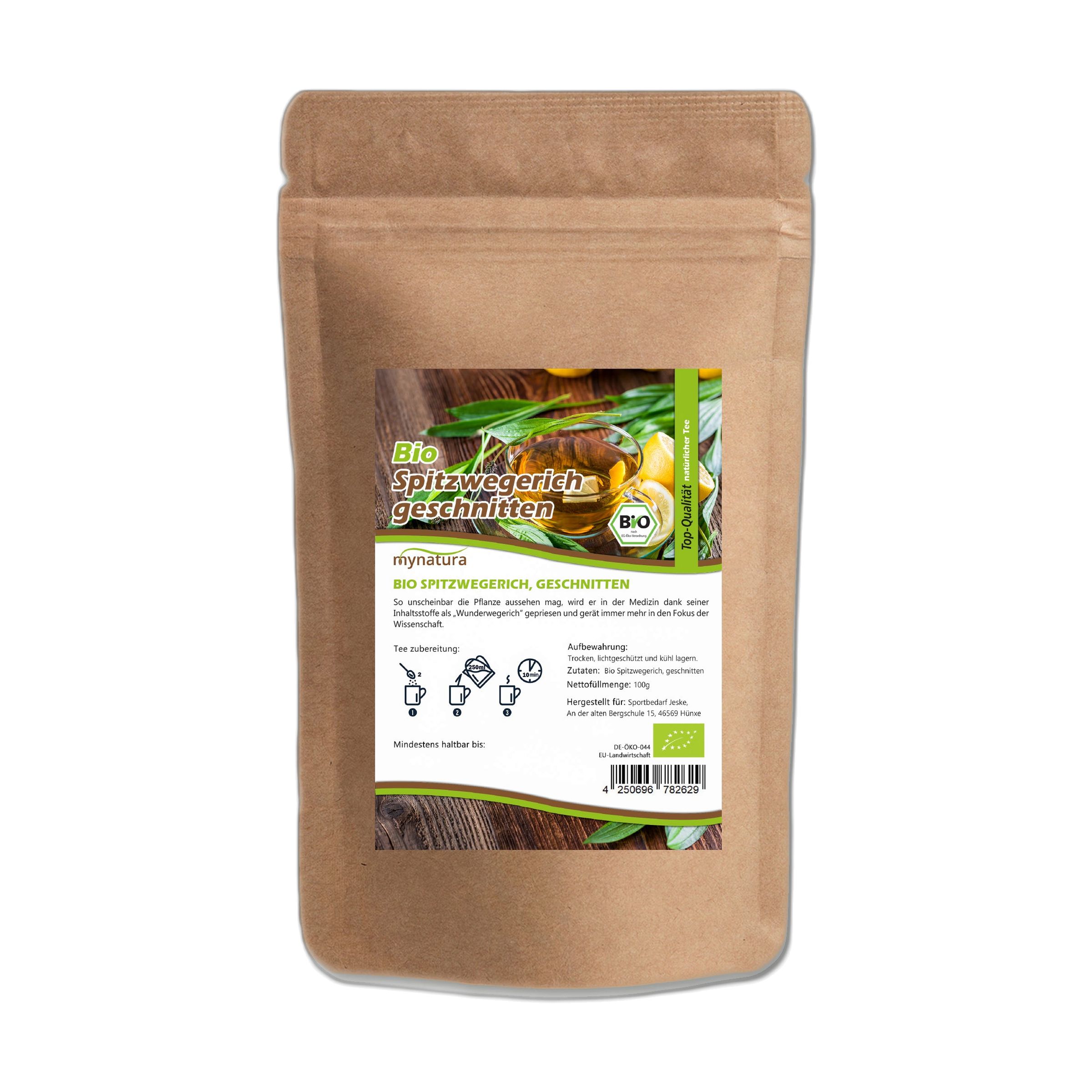 Mynatura Bio Spitzwegerich geschnitten 500 g