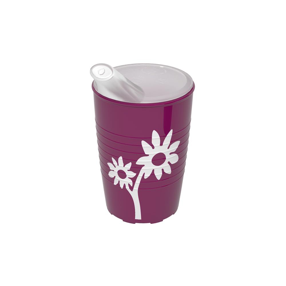 Ornamin Becher mit Antirutsch-Trick Blume Schnabelaufsatz kleiner Öffnung 1 St