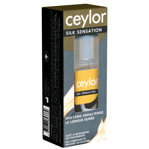 Ceylor *Silk Sensation* lang anhaltendes Gleit- und Massagegel ohne tierische Inhaltsstoffe