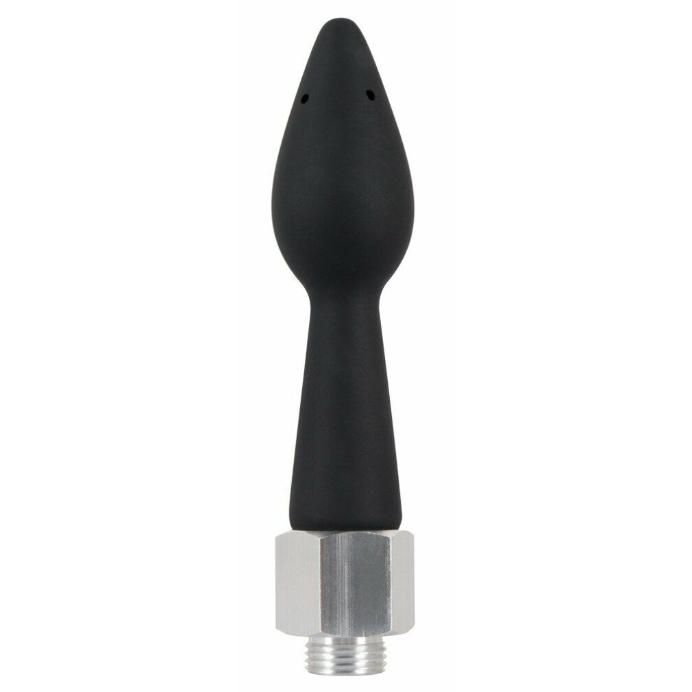 Analplug plus Intimdusche mit Gewinde | Anale Dehnung, Plug mit 5 Löchern, Silikon | You2Toys