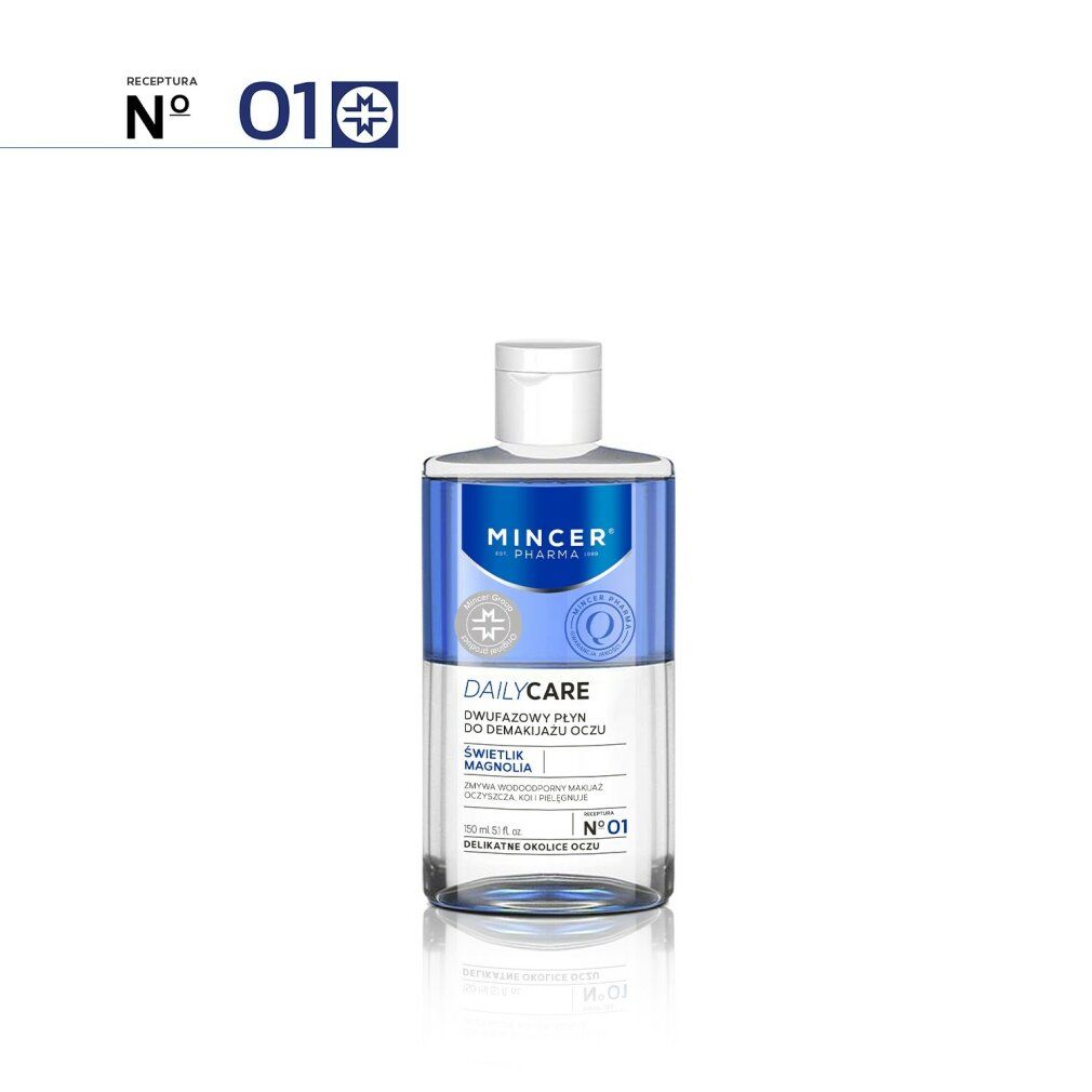 Mincer Pharma tägliche Pflege Augen-Makeup-Entferner Bi-Phase