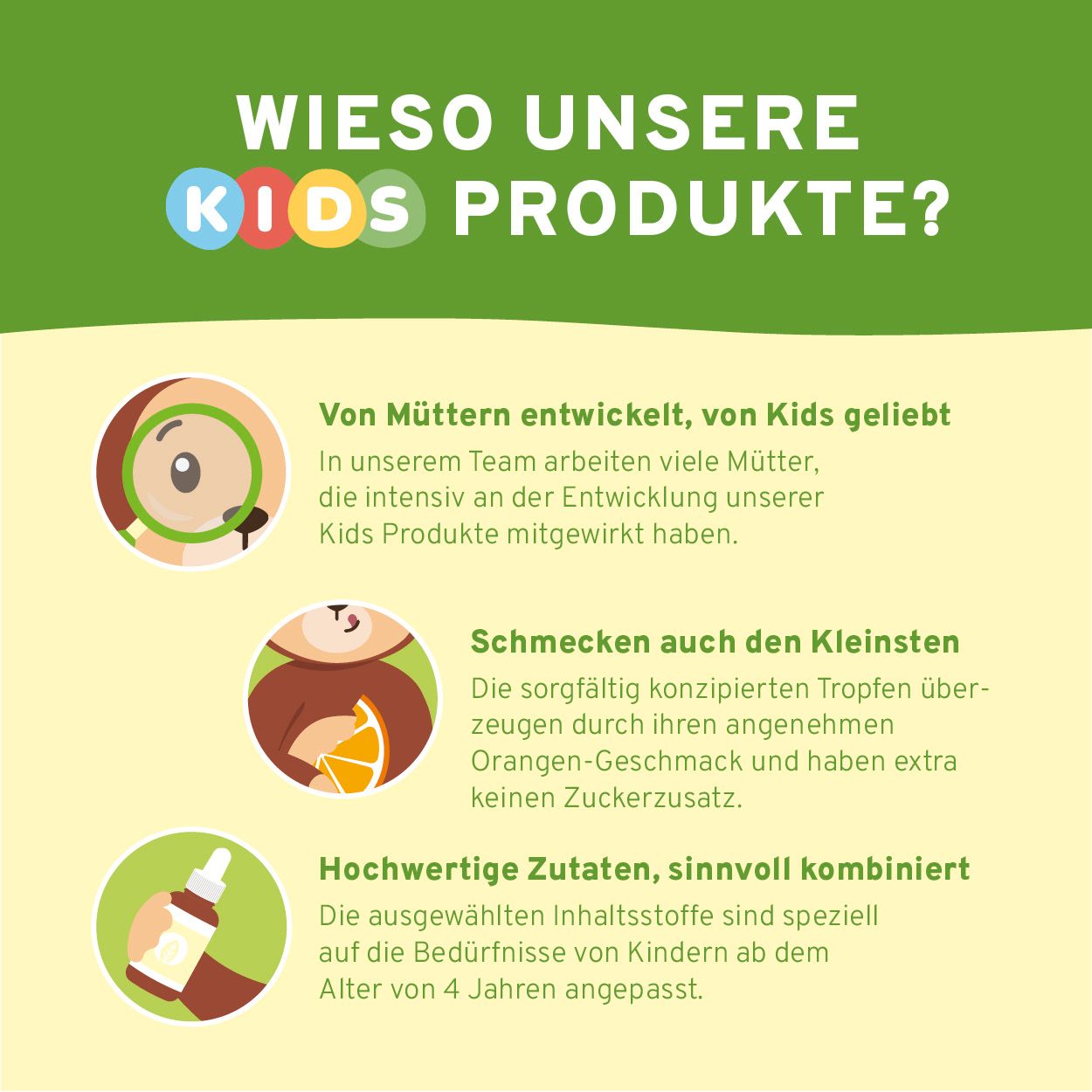 InnoNature Vitamin D3+K2 Kids Tropfen, Orange | mit Vitamin D und Vitamin K | vegan
