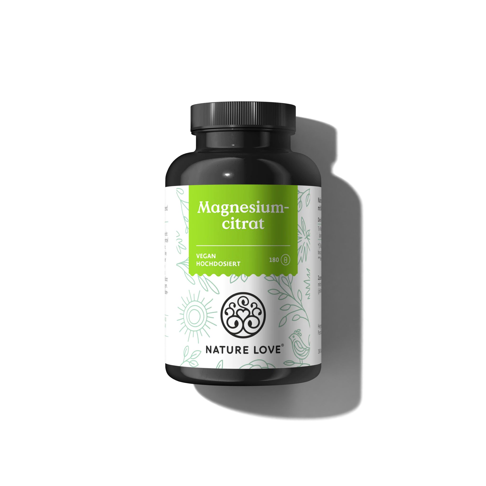 NATURE LOVE® Magnesio (tri-magnesio dicitrato)