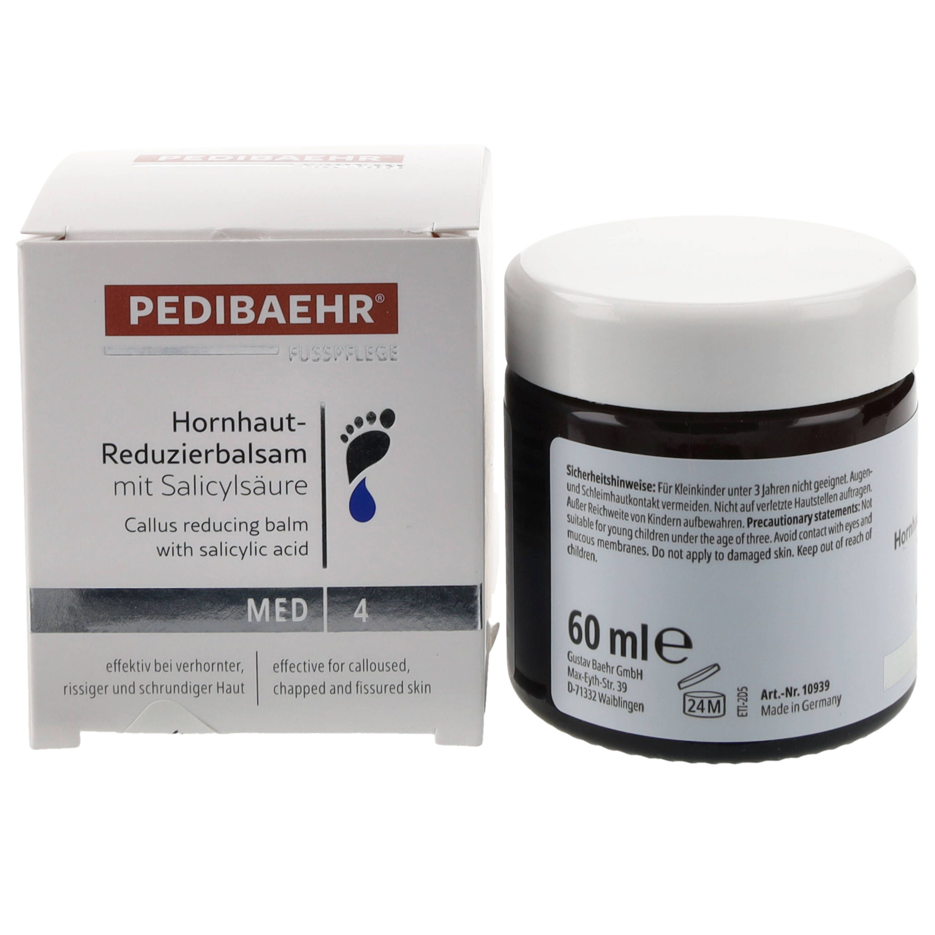 Pedibaehr MED Hornhaut-Reduzierbalsam mit Salicylsäure
