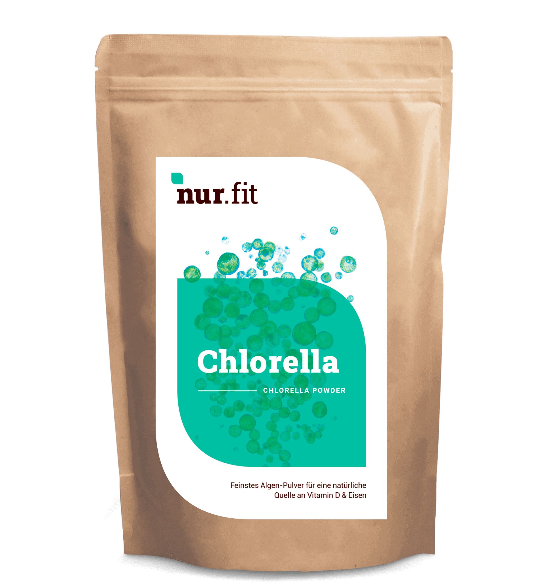 nur.fit Chlorella Pulver