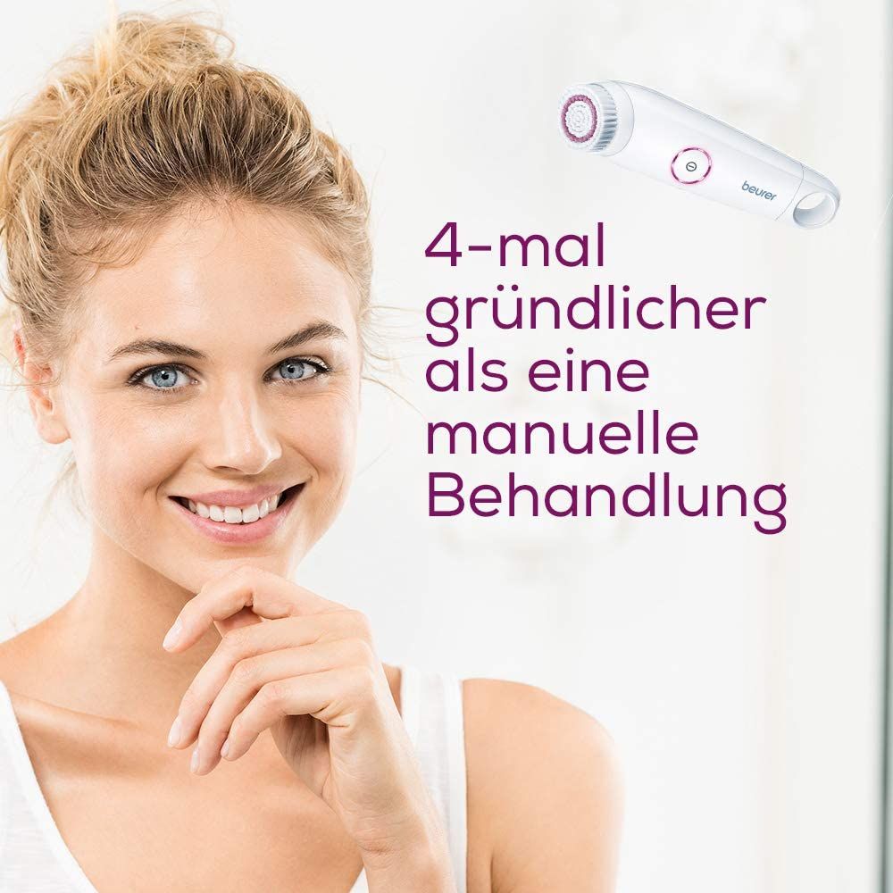 Beurer FC 45 Gesichtsbürste, Tiefenreinigung für spürbar weichere Haut