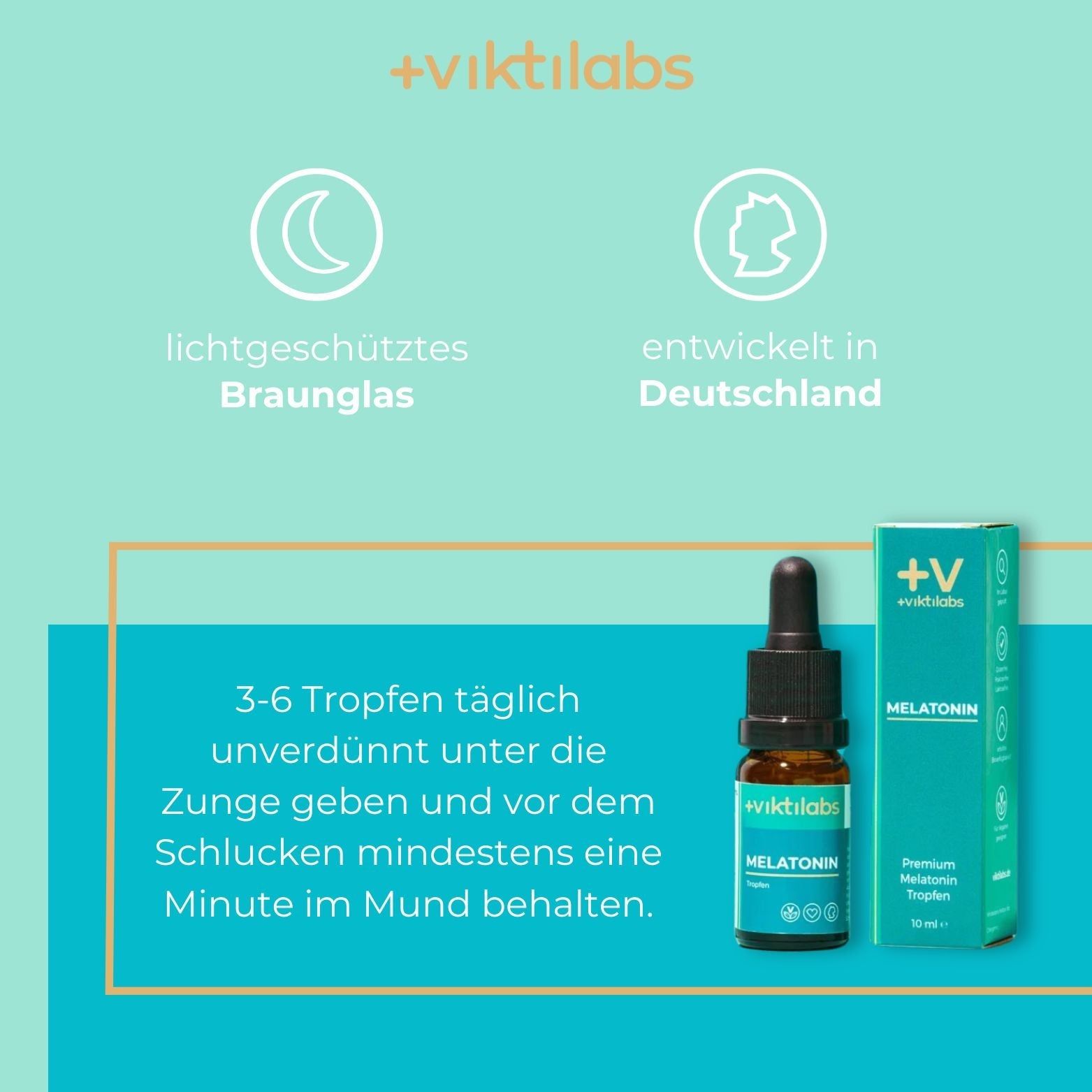 Viktilabs Melatonin: Dein Einschlaf-Turbo mit maximaler Bioverfügbarkeit