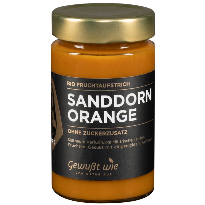 Hildegard Sanddorn Orange Fruchtaufstrich Bio