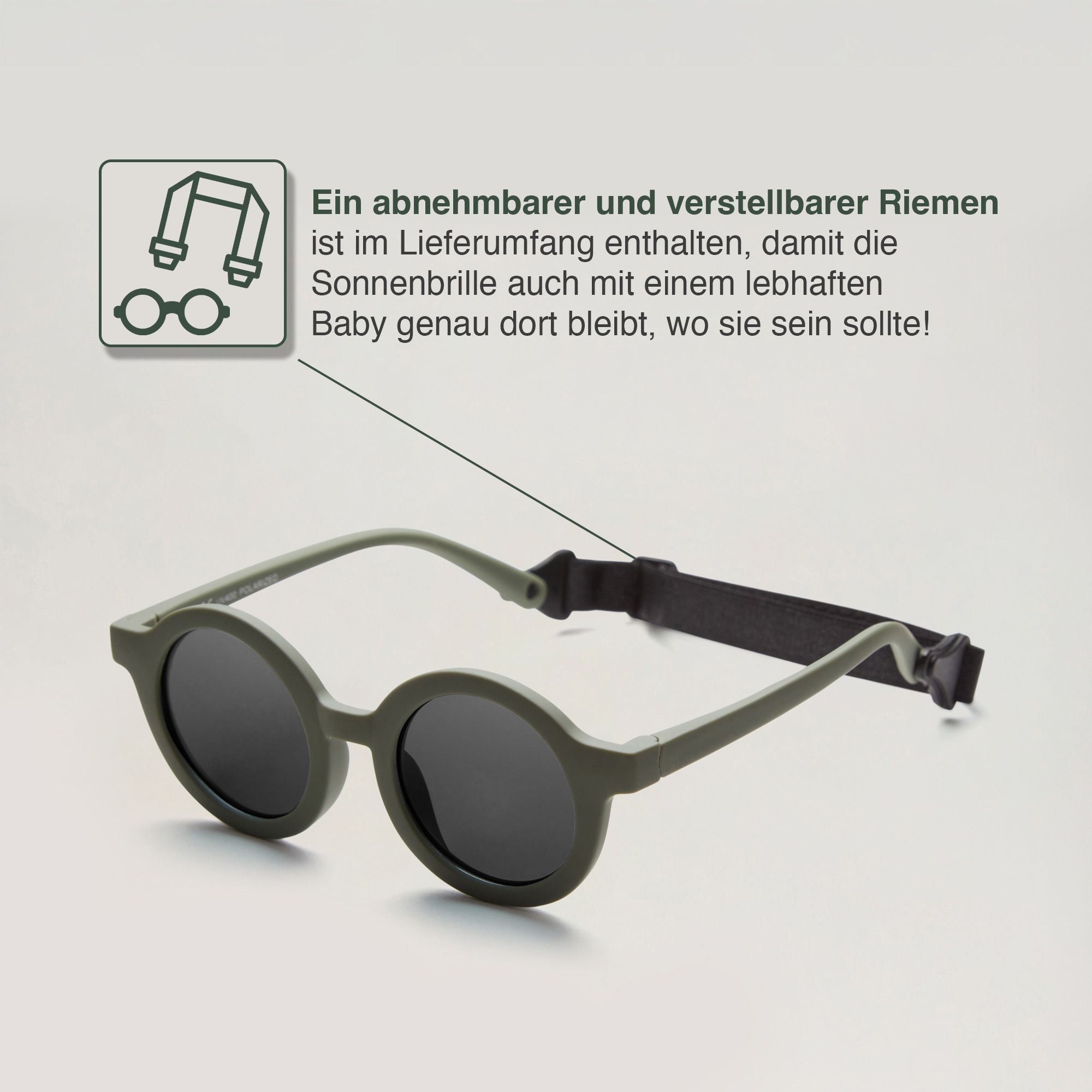 BabyMocs Biegsame Kinder Sonnenbrille