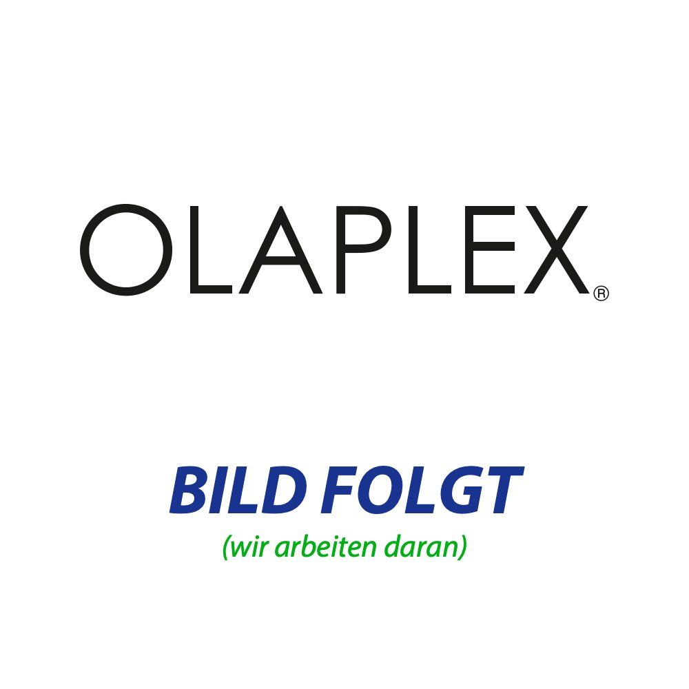 Olaplex-Logo. Text: Bild folgt (wir arbeiten daran).