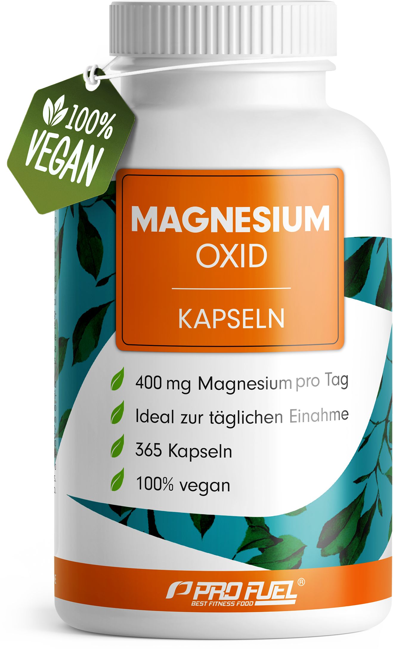 ProFuel - Magnesium Kapseln 365x (1 Jahr) 668 mg Mag.-Oxid 365 Kapsel St