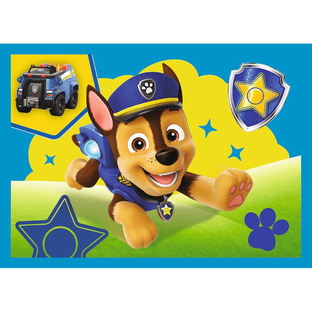 trefl Puzzle Paw Patrol: Laufendes hündchen 4in1 (12,15,20,24 Teile)