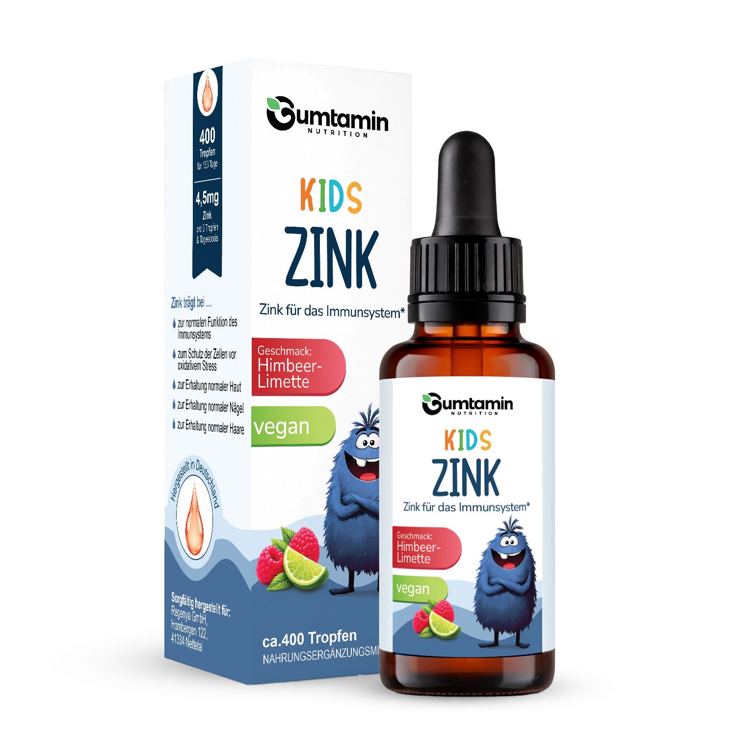 Gumtamin Kinder Zink Tropfen 20 ml zum Einnehmen