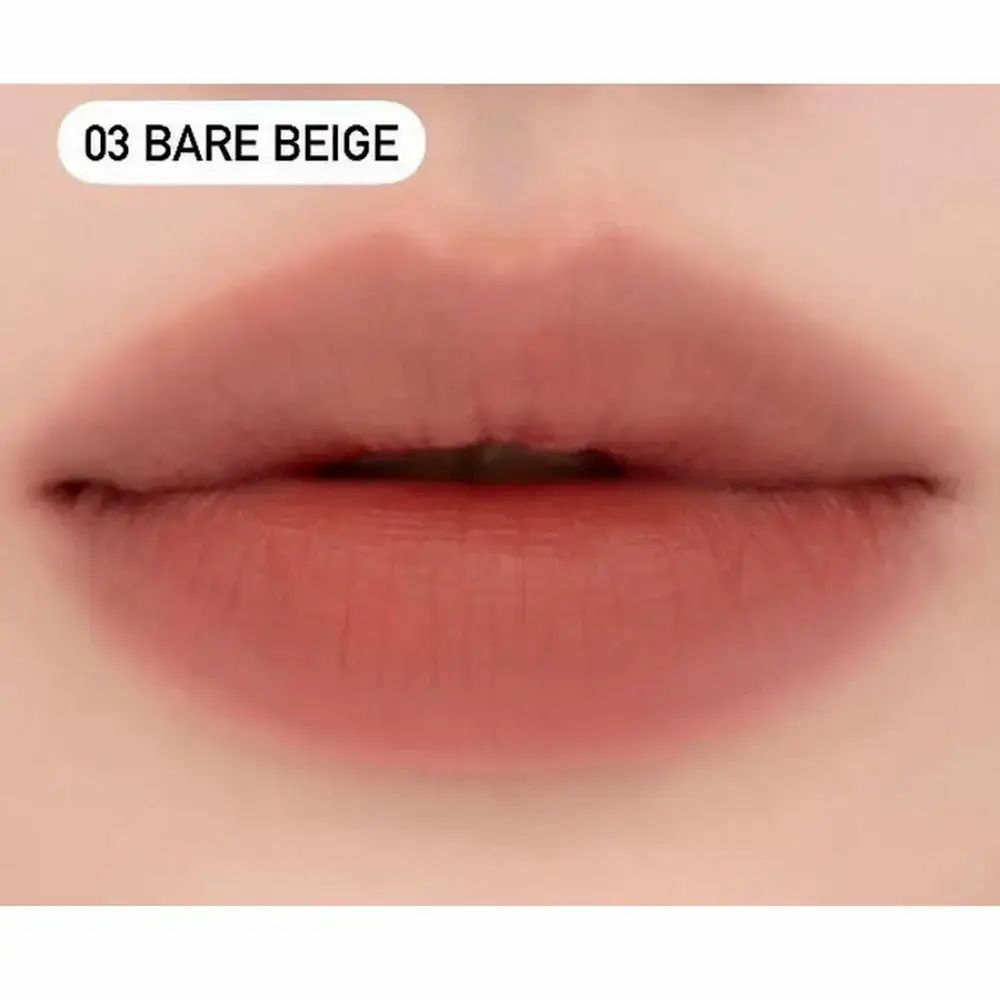 NUSE Mousse Liptual Liquid Lipstick 03 Bare Beige – Samtig-matter Lippenstift