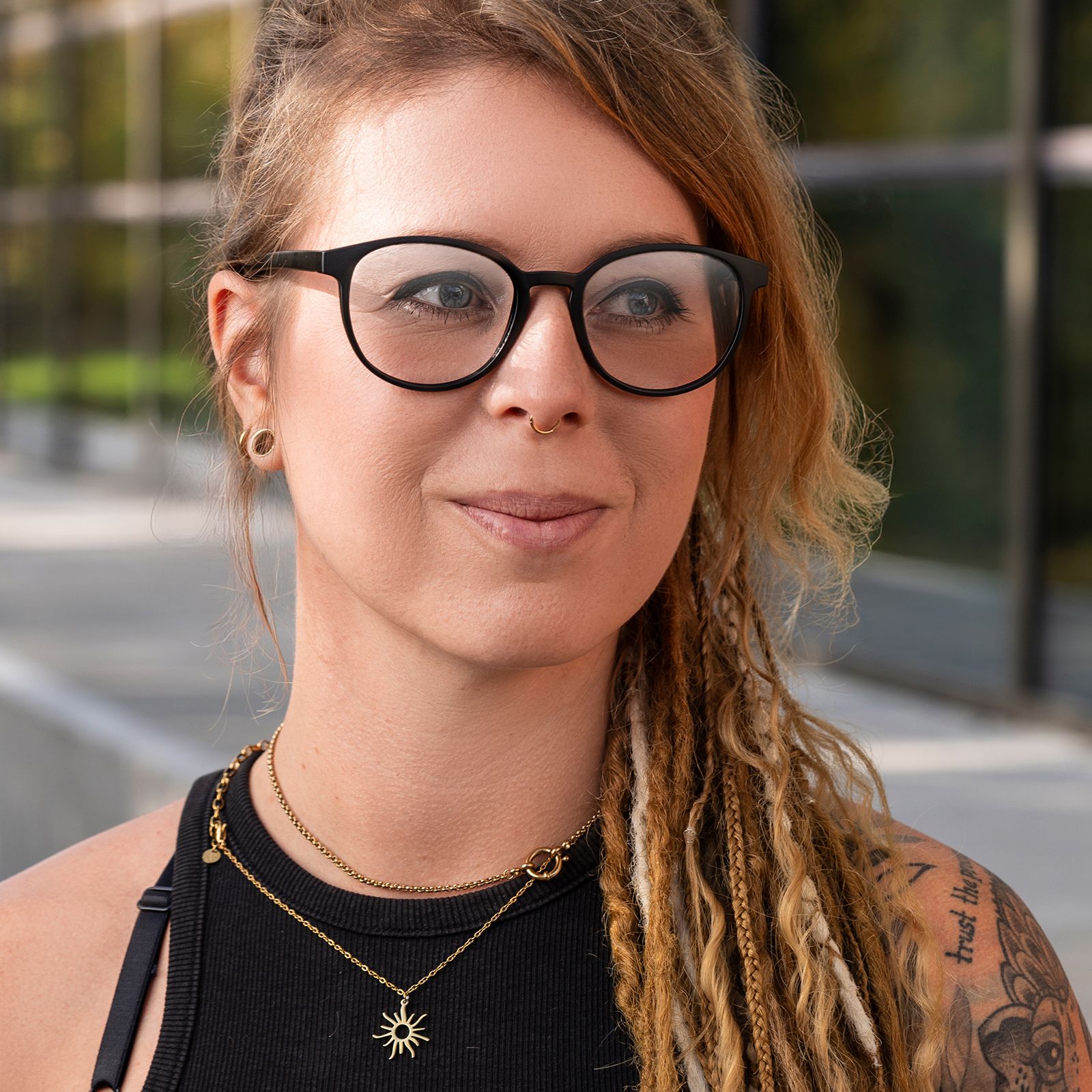 HYPREADER Blaulichtfilterlesebrille Lupus Stärke +1.00