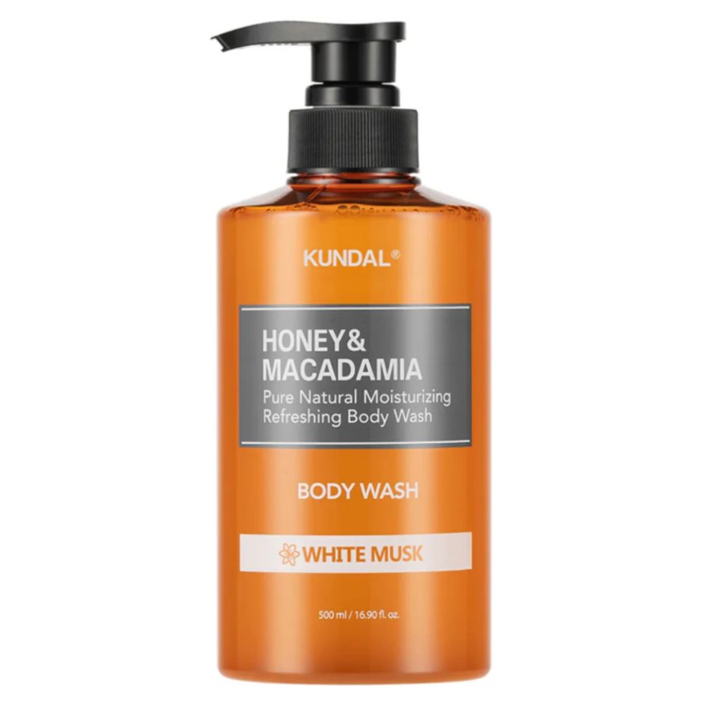 Honey & Macadamia Pure Body Wash White Musk 500 ml