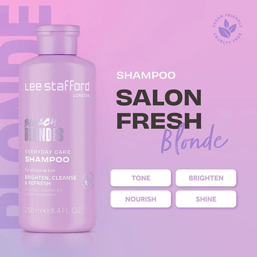 LEE STAFFORD Bleach Blondes Tägliche Pflege-Shampoo für normales und blondes Haar