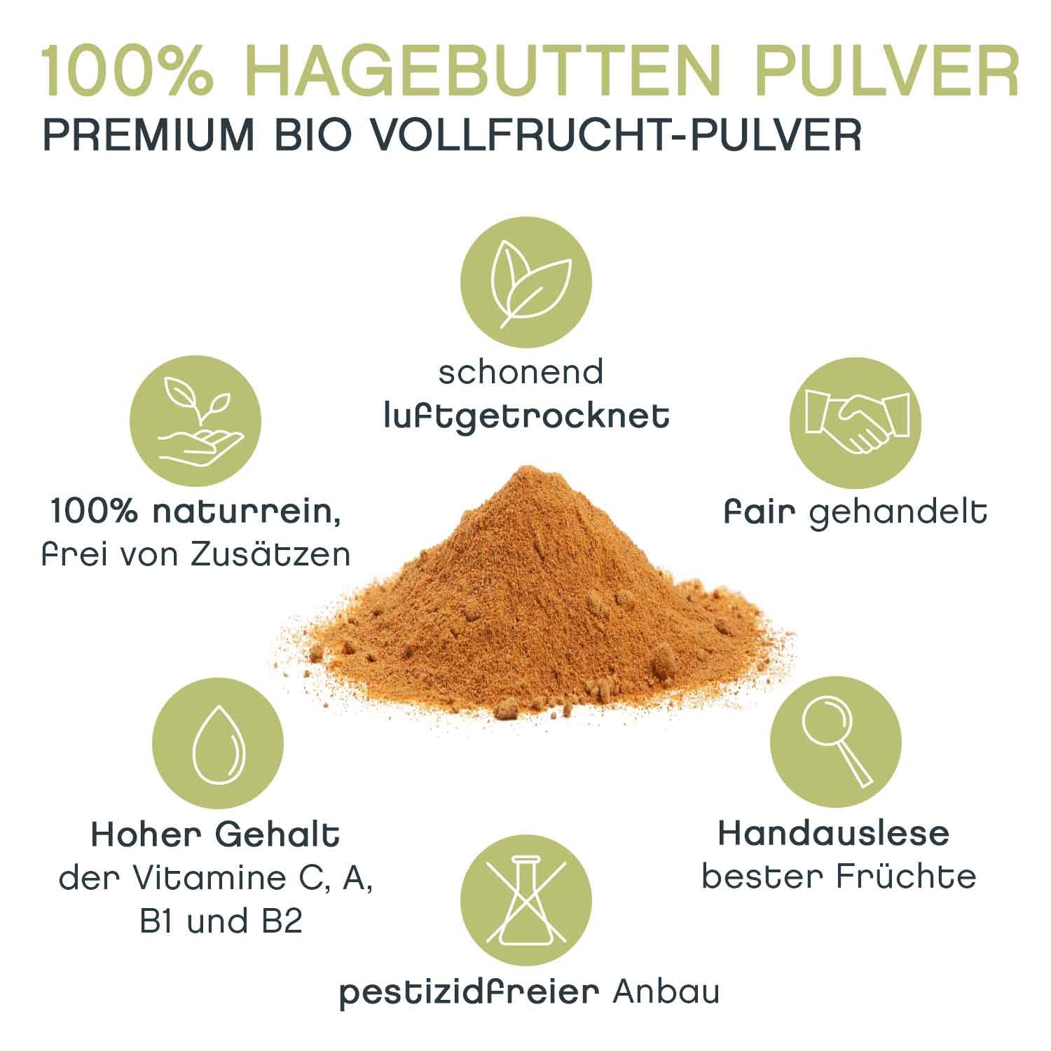 tea exclusive - Hagebutten Pulver bio