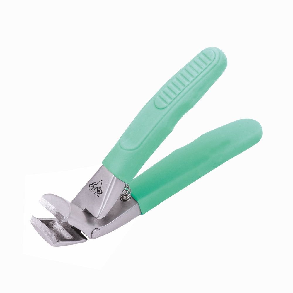 Erbe Nagelknipser 8,5 cm Soft-Grip grün 1 St