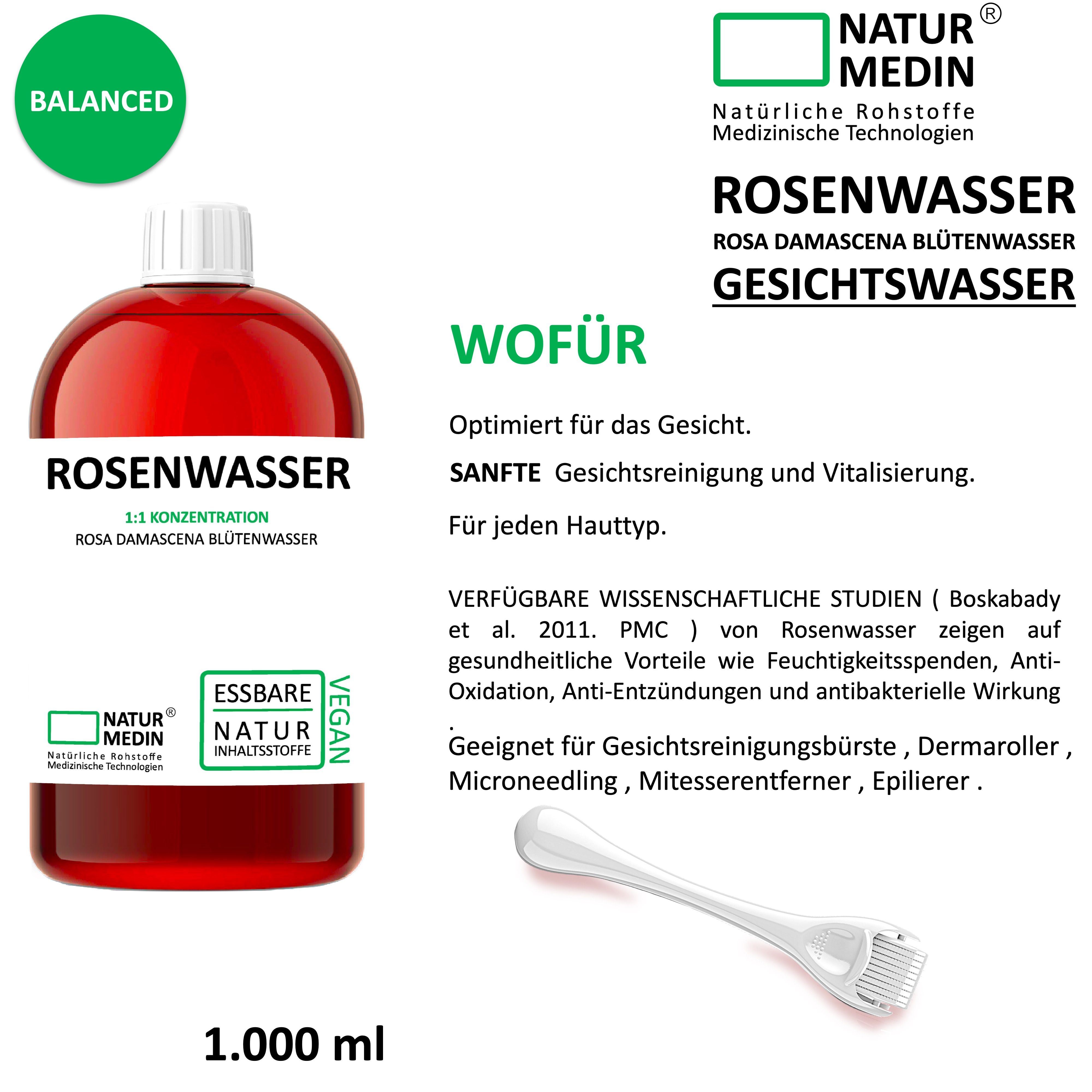 NATURMEDIN Rosenwasser Balanced