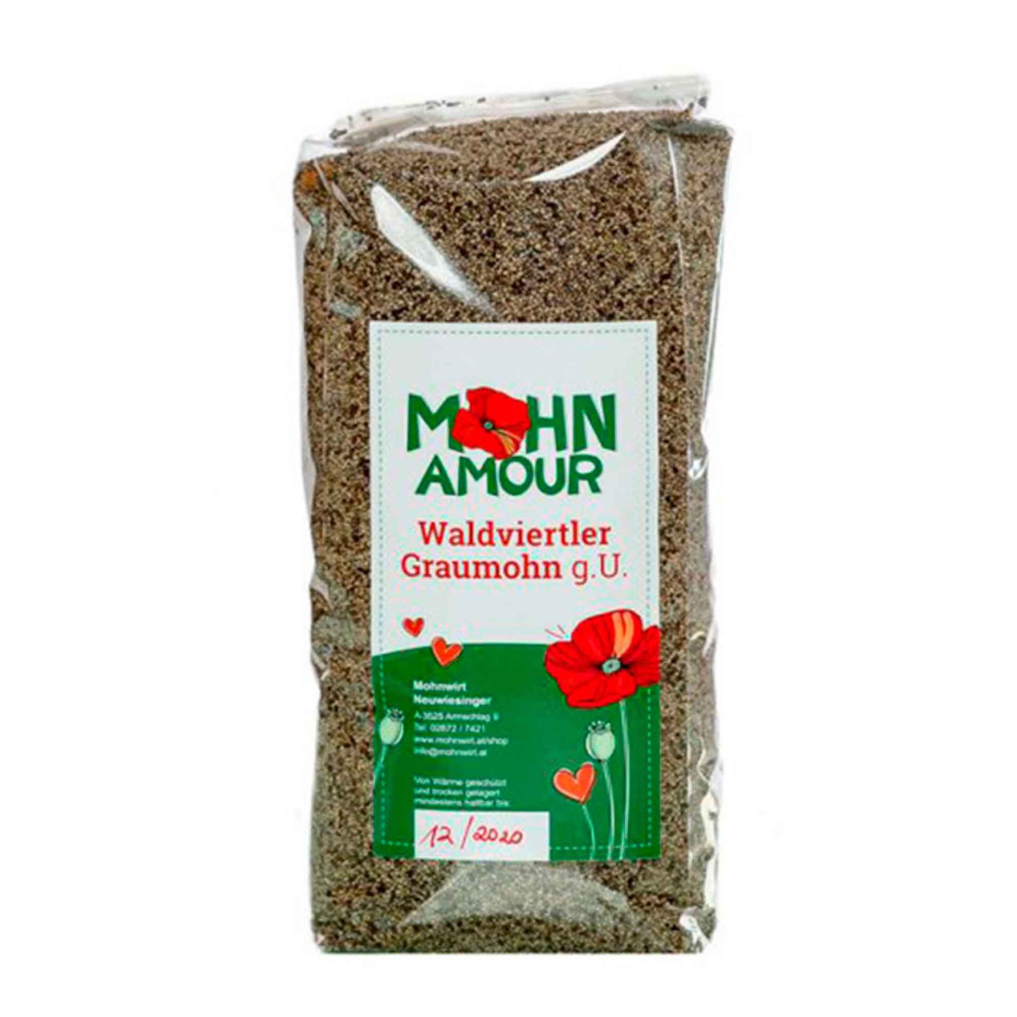 Waldviertler Graumohn g.U. ungemahlen 250 g