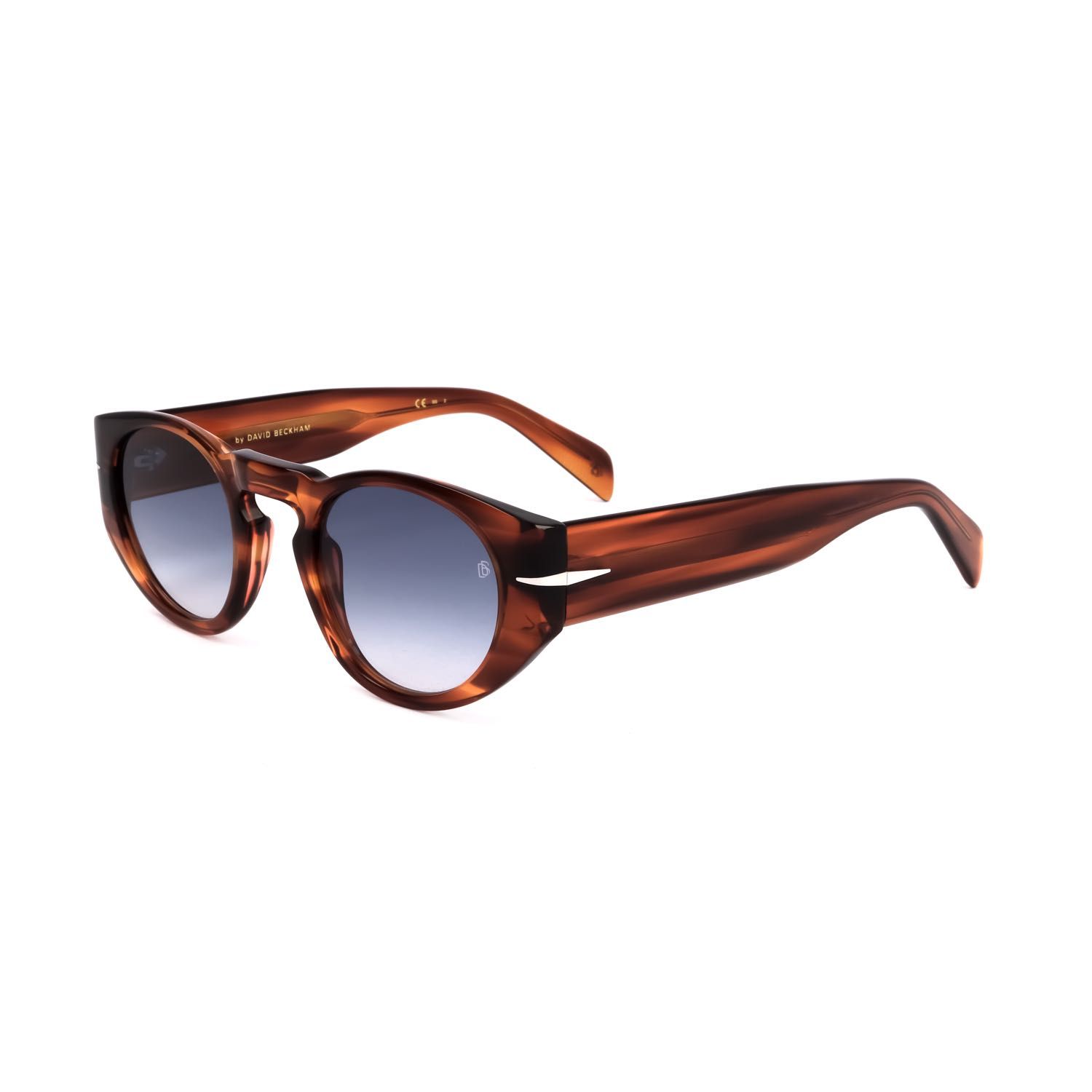 David Beckham occhiali da sole uomo DB 7033/S mottled brown