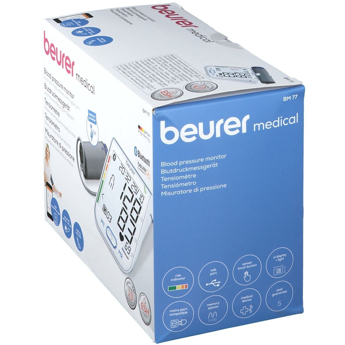 beurer BM77 Oberarm Blutdruckmessgerät