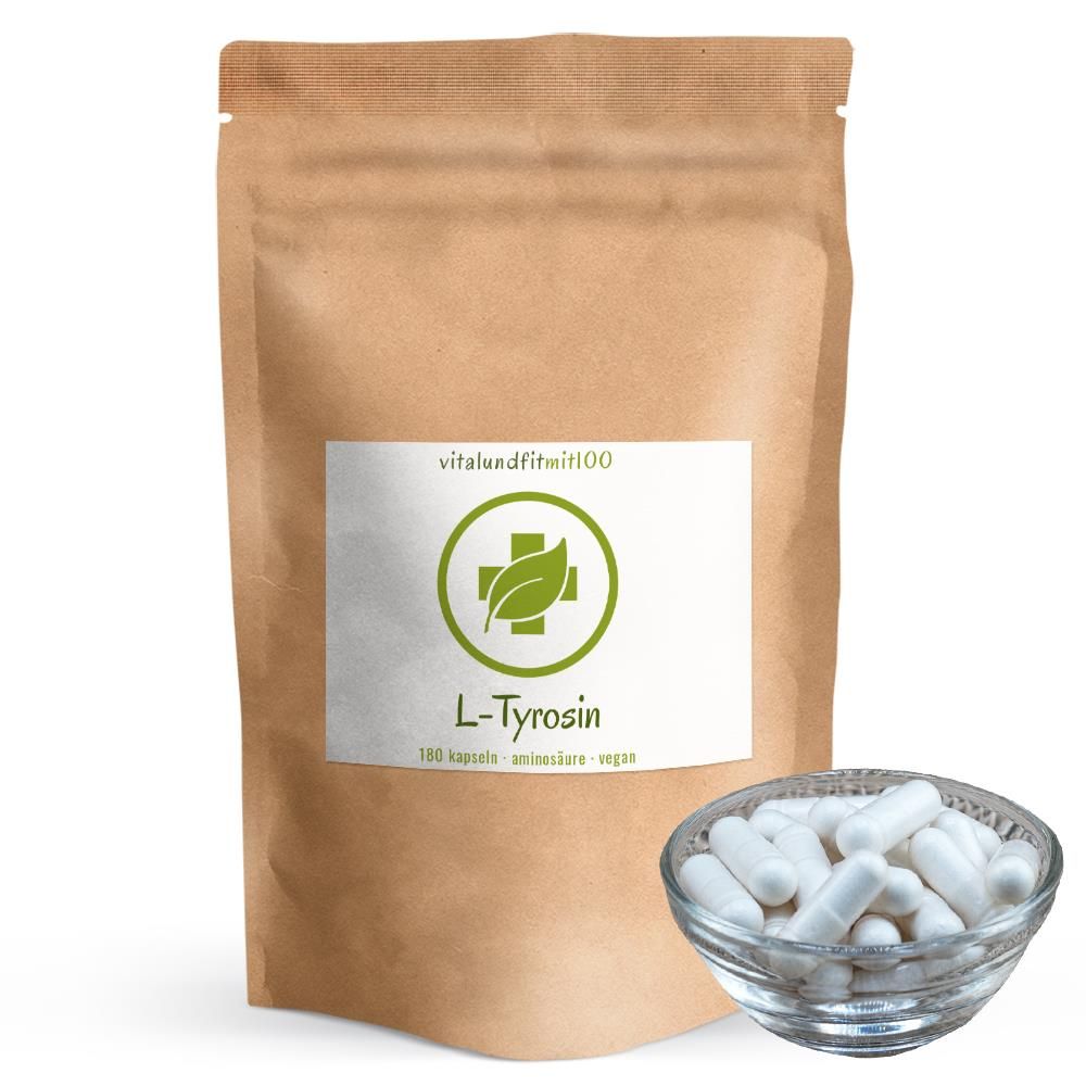 vitalundfitmit100® L-Tyrosin Kapseln