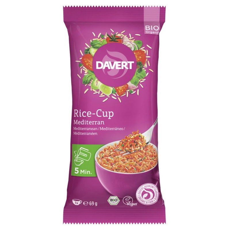 Davert - Rice-Cup Mediterran