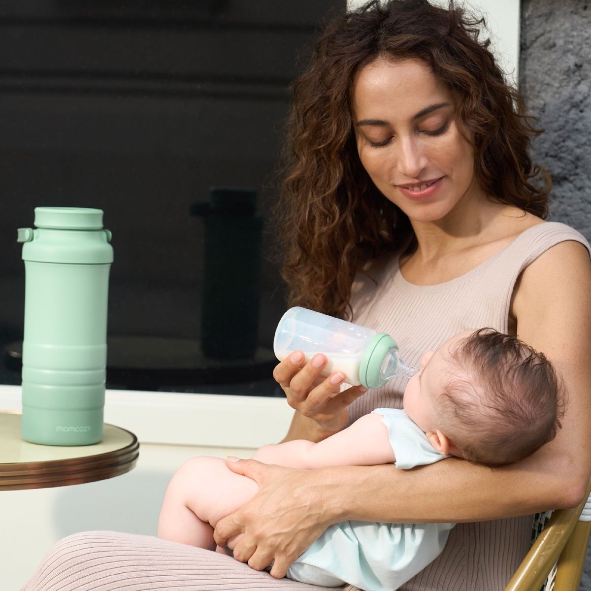 Tragbare Muttermilchkühlbox Momcozy