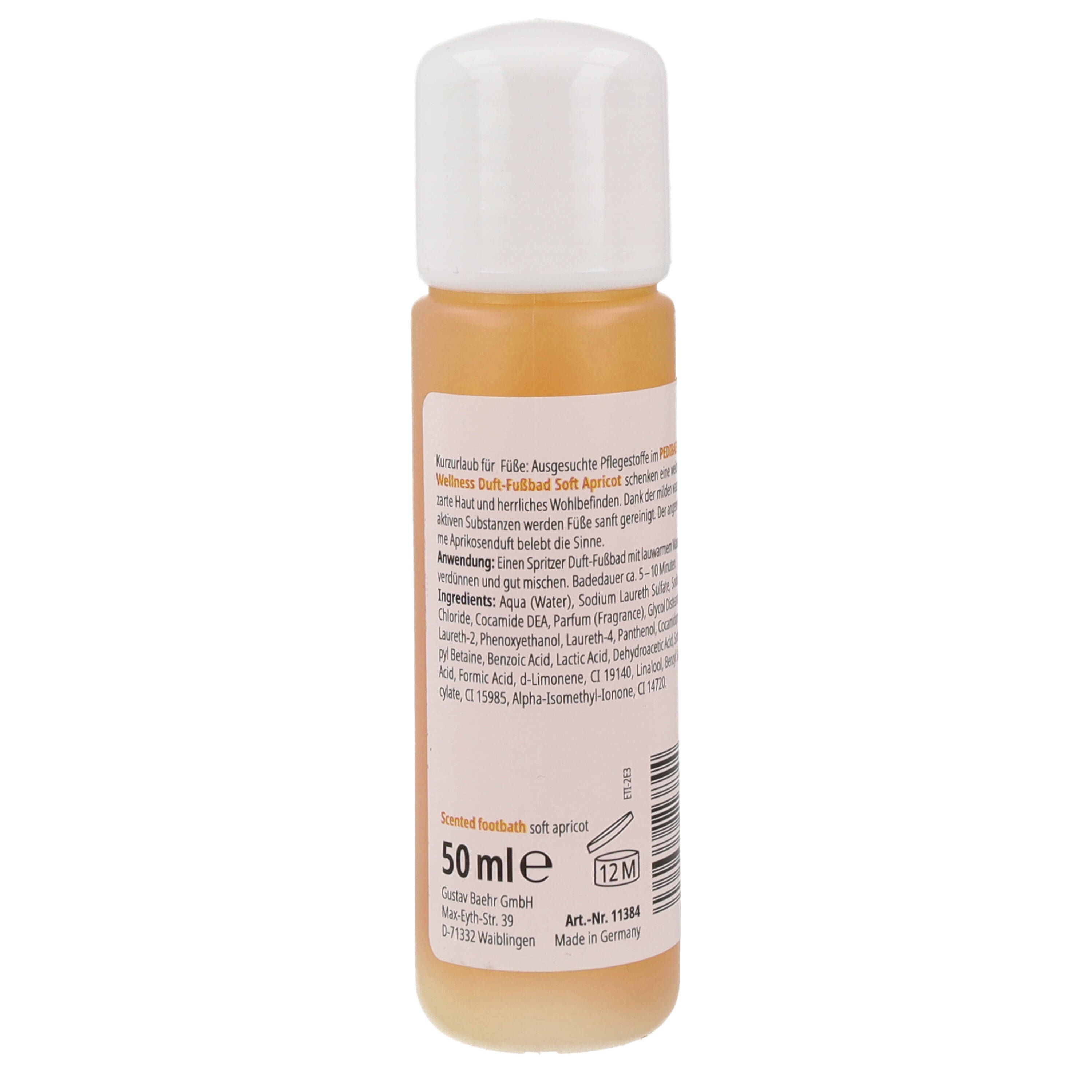 Pedibaehr Wellness Duft-Fußbad Soft Apricot